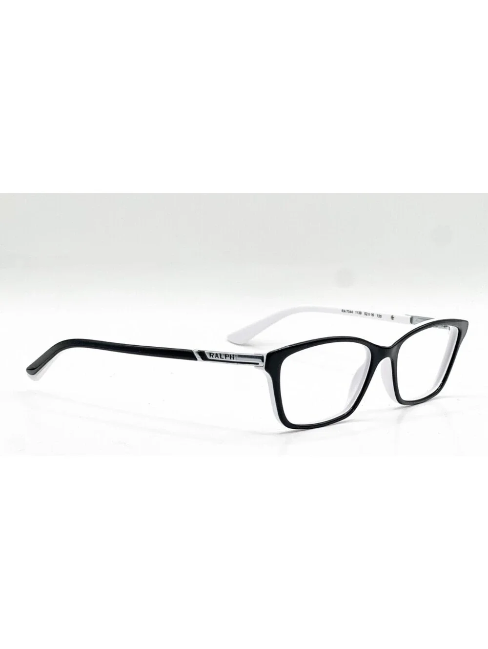 Ralph Lauren RA 7044 1139 Black Cat Eye Authentic Eyeglass Frames 52-16-135